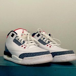 Jordan 3s retro denim size 4.5y